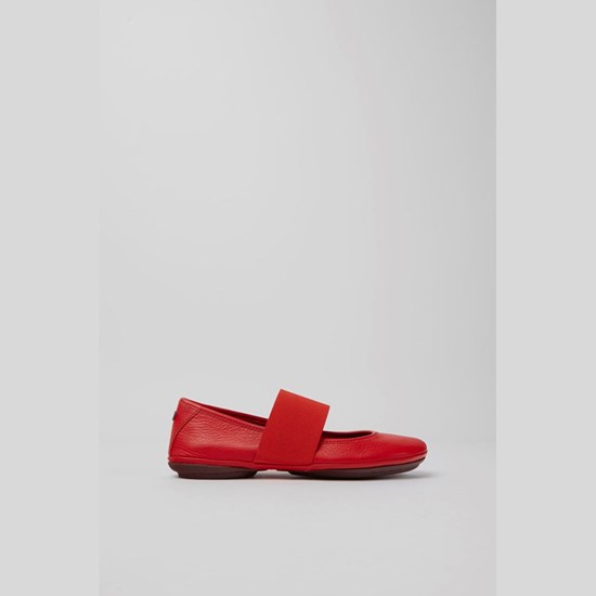 Ballerines Camper Right Femme Rouge | XS0976853