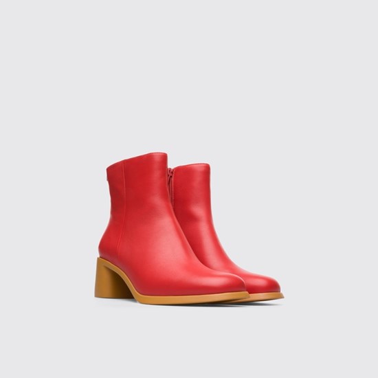 Bottines Camper Meda Femme Rouge | EC3569428