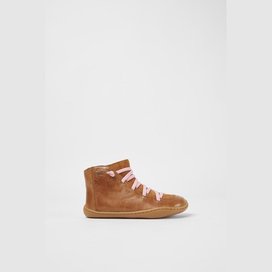 Bottines Camper Peu Fille Marron | IC4702316