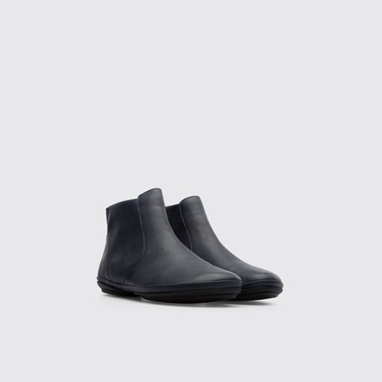 Bottines Camper Right Femme Bleu | AG8639247