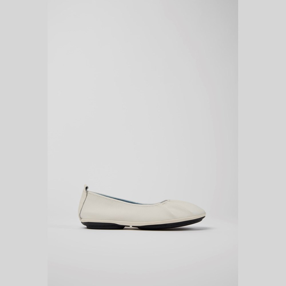 Ballerines Camper Right Femme Blanche | GA8609213