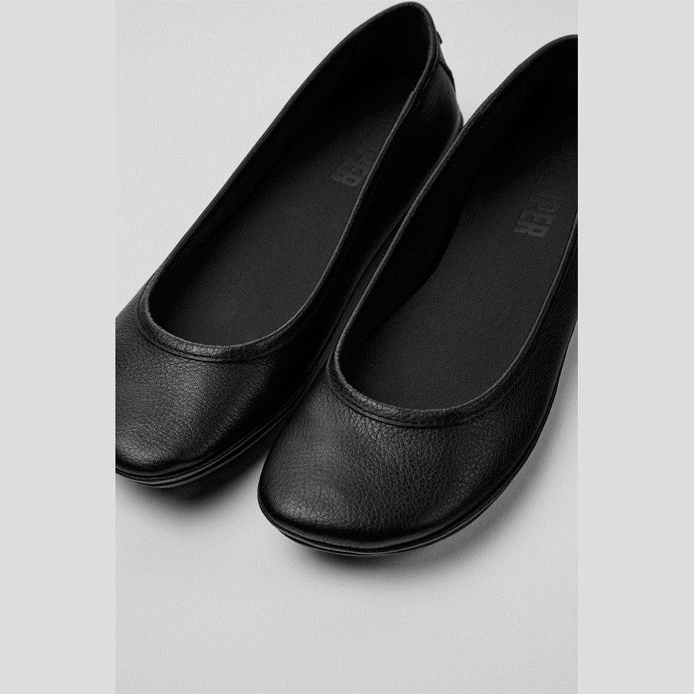 Ballerines Camper Right Femme Noir | KZ9826301