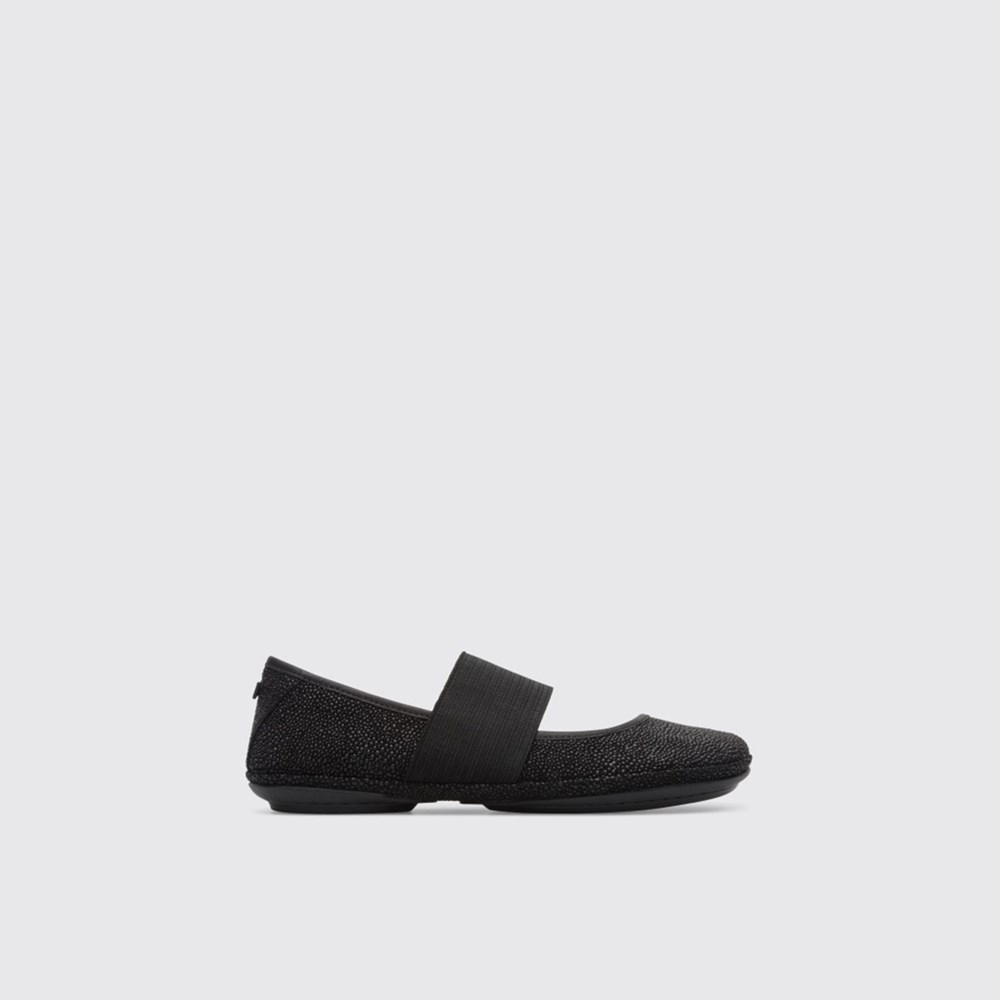 Ballerines Camper Right Femme Noir | ND9860713