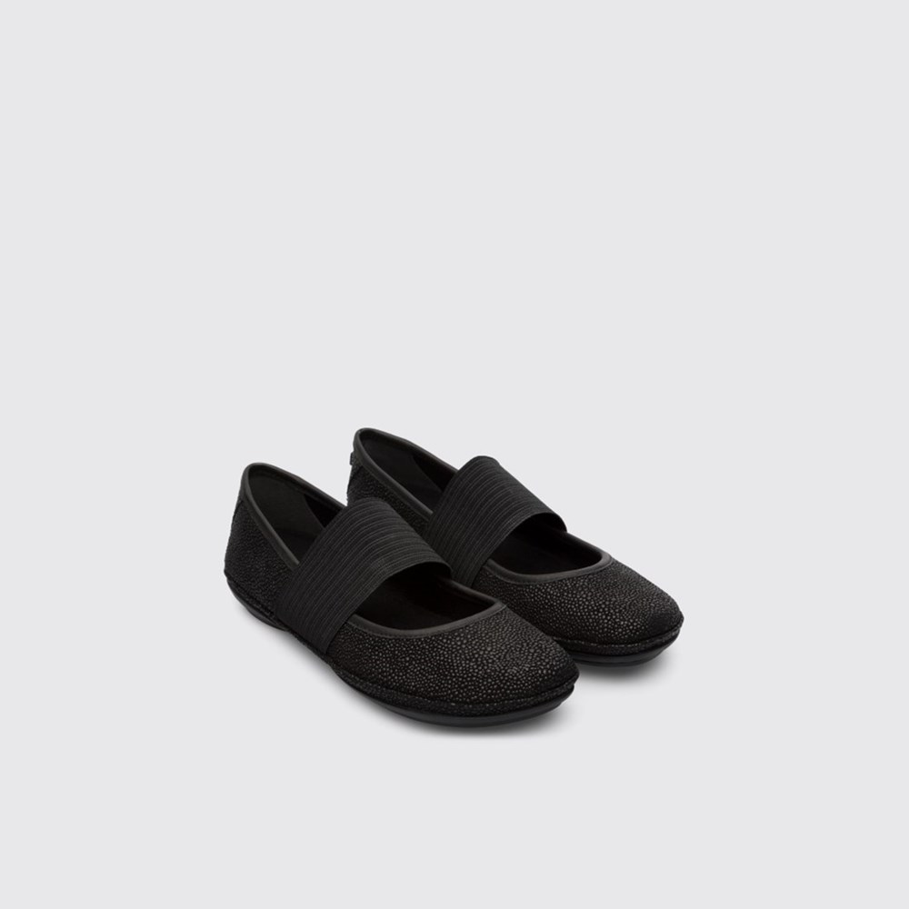 Ballerines Camper Right Femme Noir | ND9860713