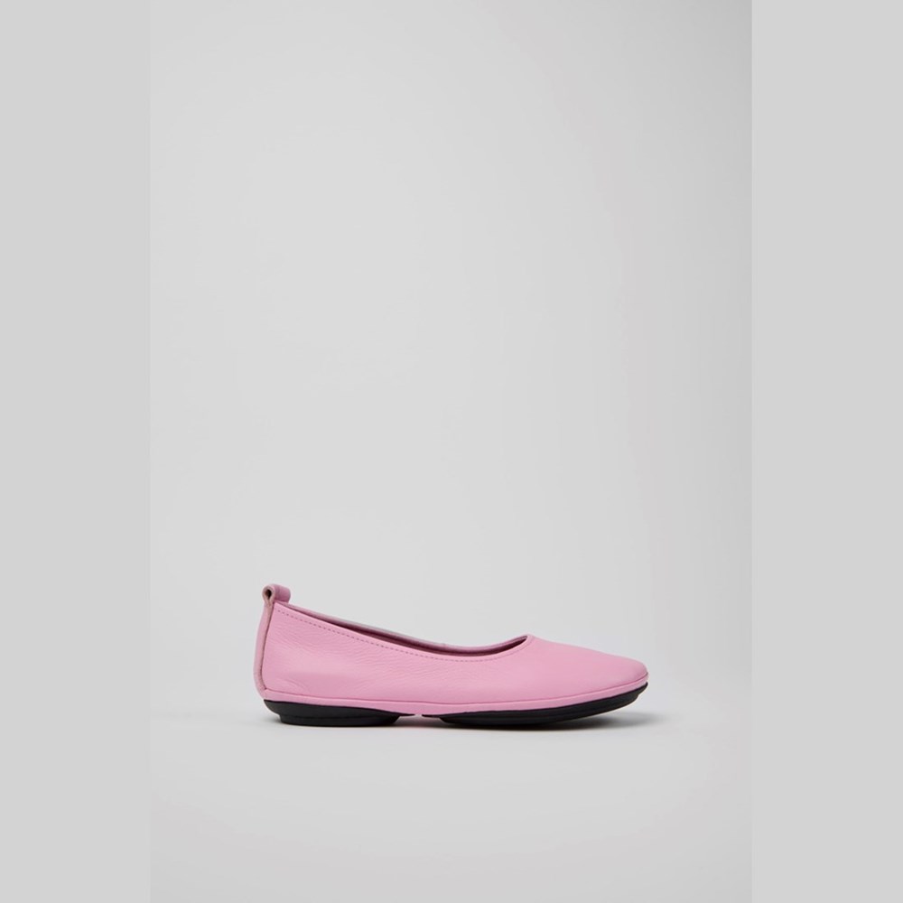 Ballerines Camper Right Femme Rose | XU2851063