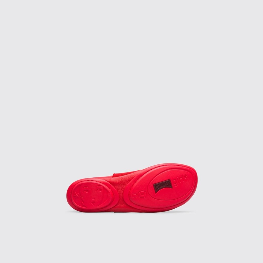 Ballerines Camper Right Femme Rouge | VB2560147