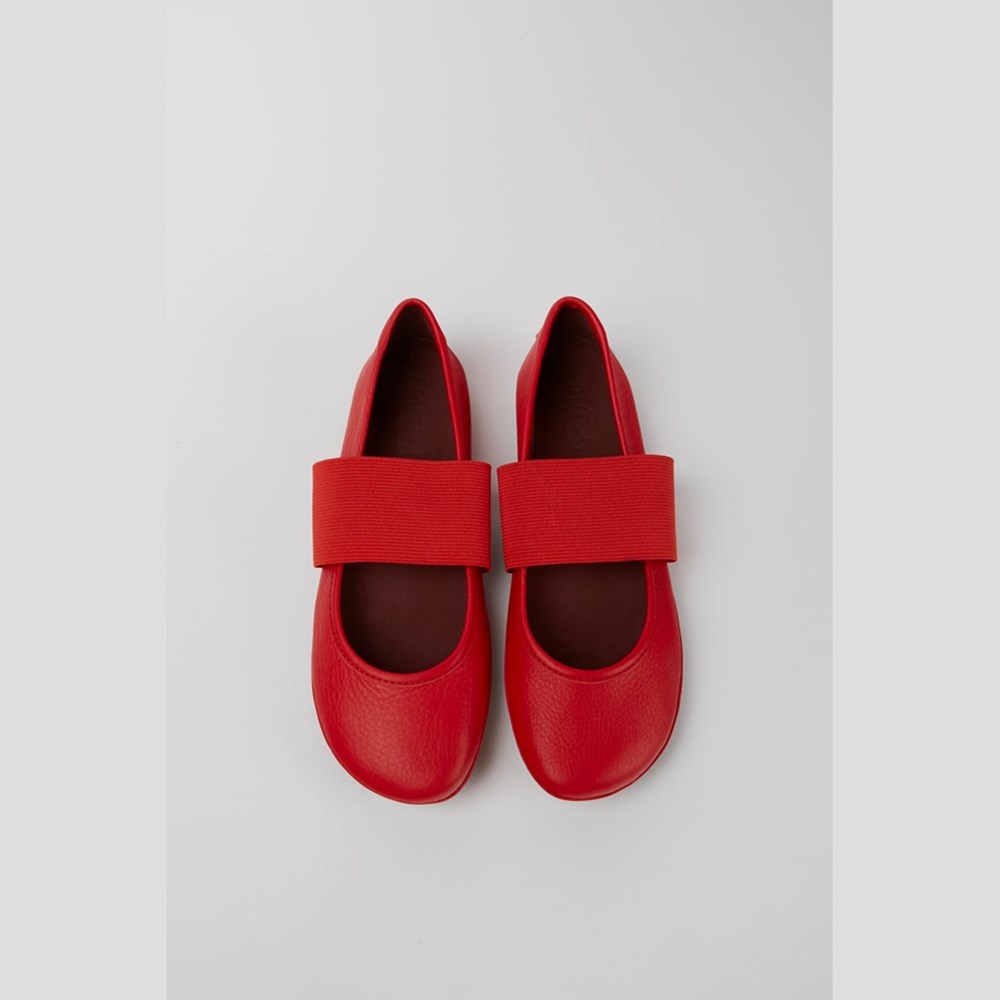 Ballerines Camper Right Femme Rouge | XS0976853