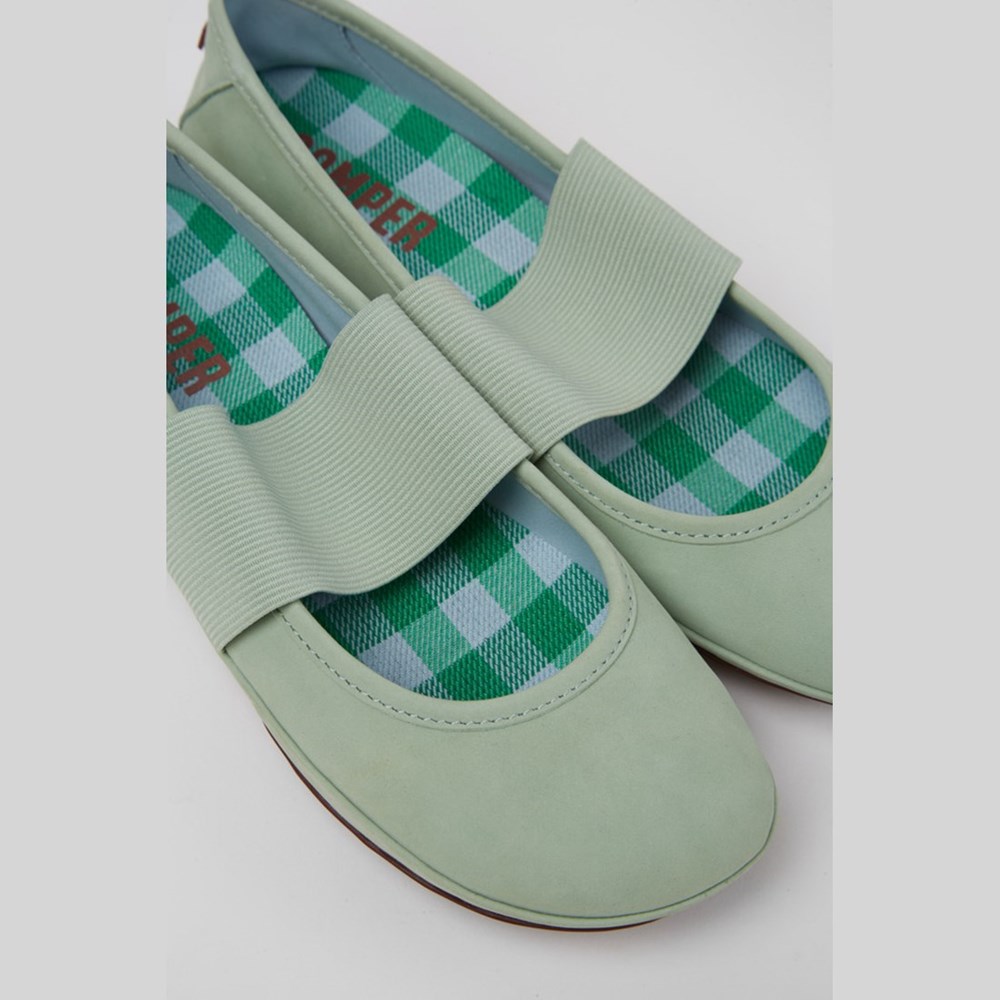 Ballerines Camper Right Femme Vert | LO2147530