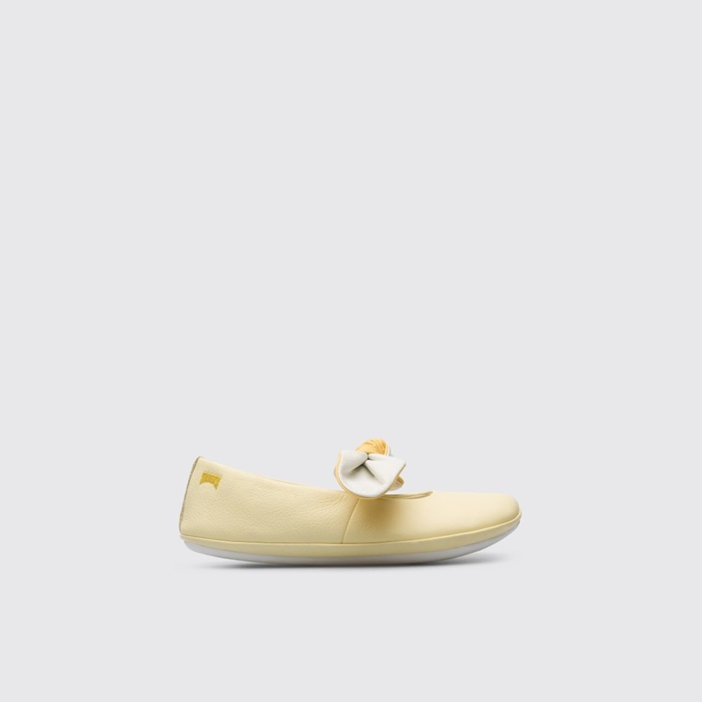 Ballerines Camper Right Fille Jaune | BG7291086