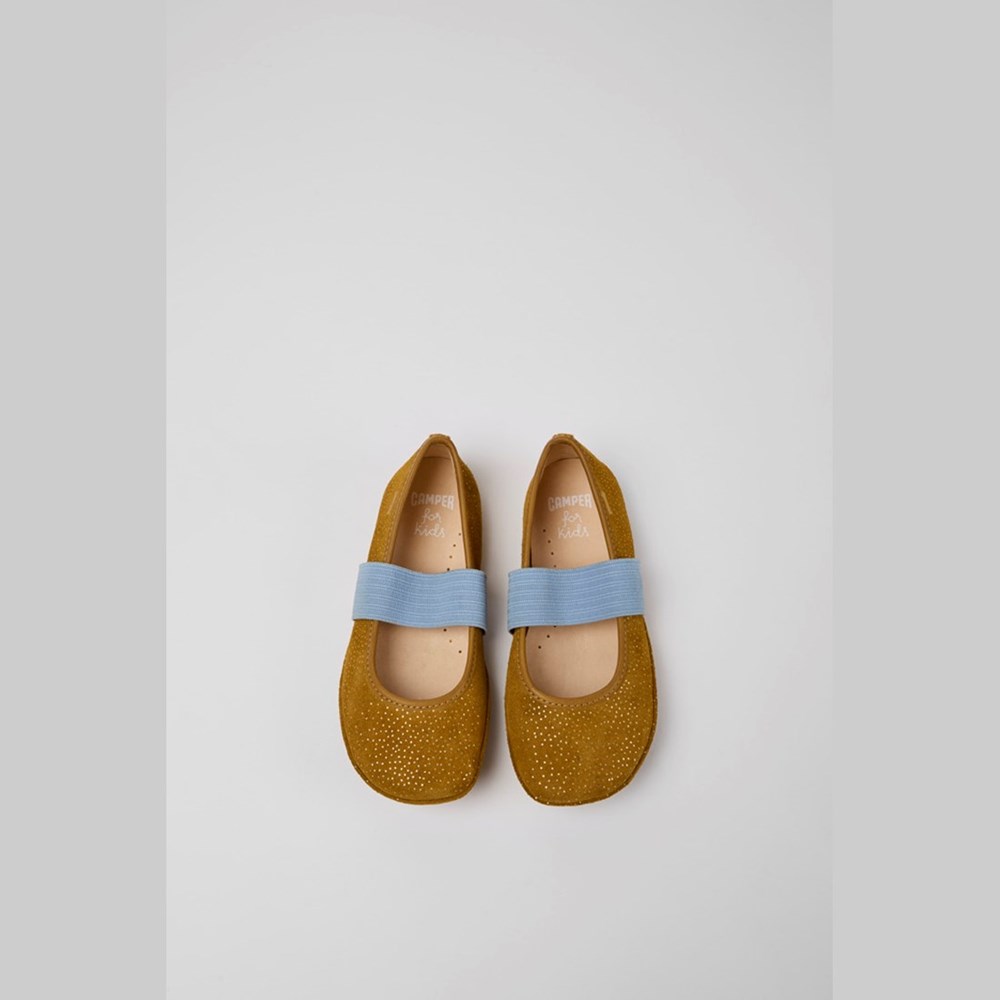 Ballerines Camper Right Fille Marron | NX8601452