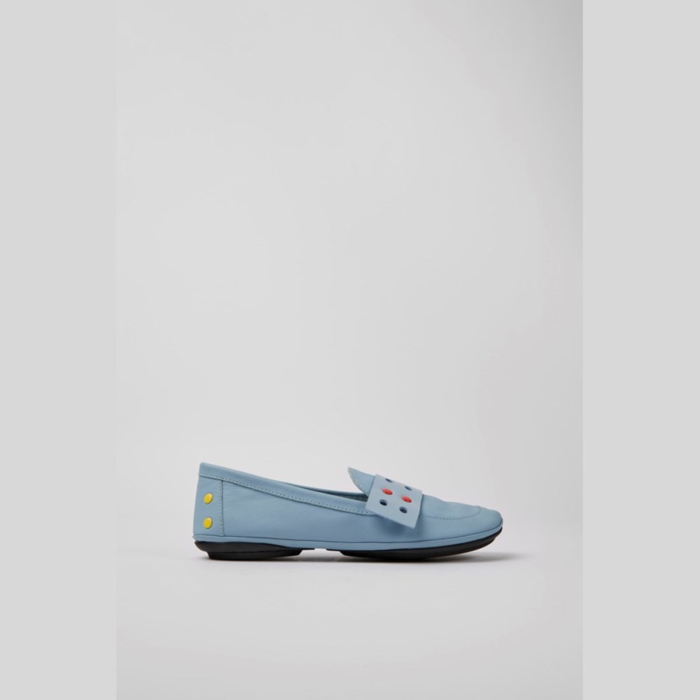 Ballerines Camper Twins Femme Bleu | KJ4089632