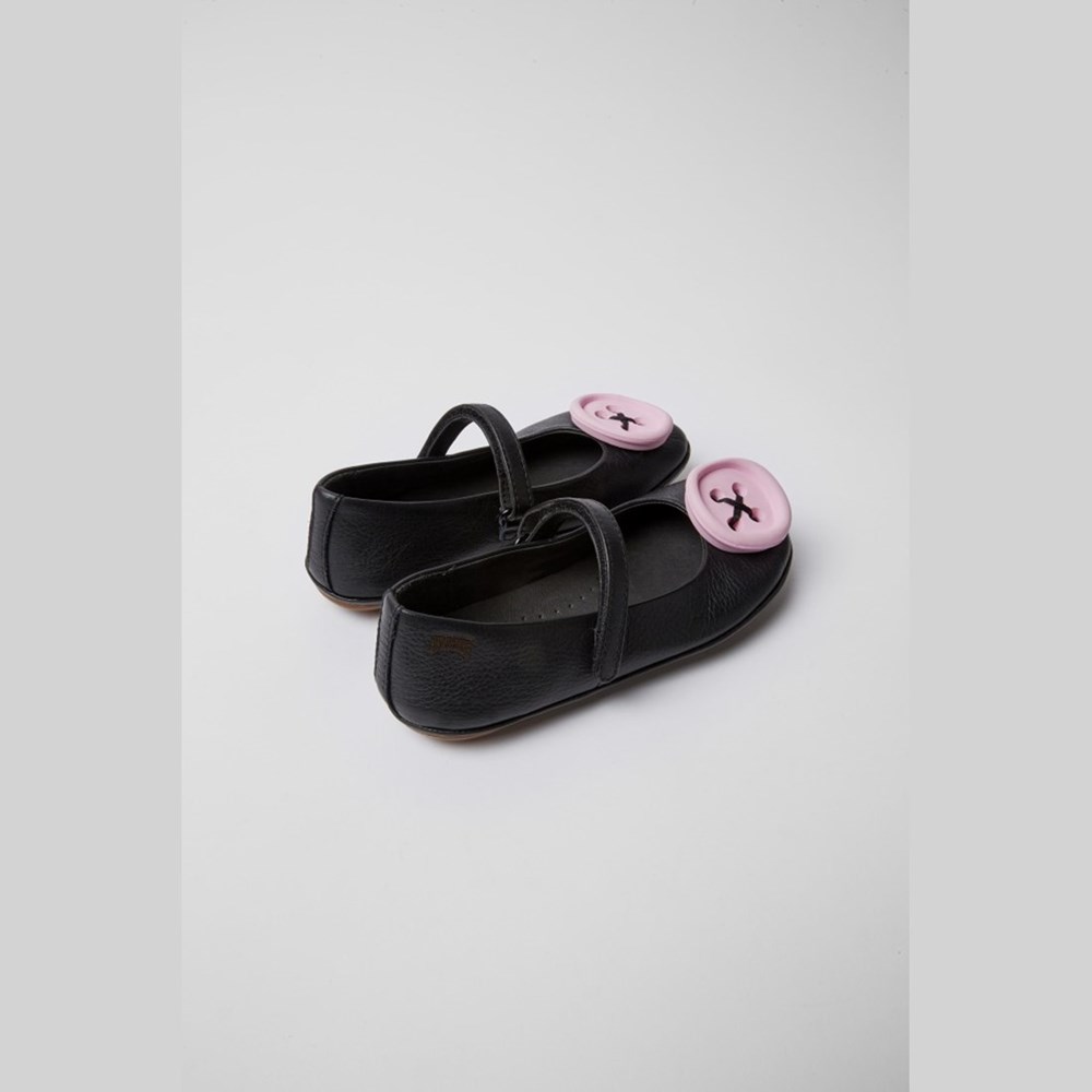 Ballerines Camper Twins Fille Noir | LX0457213