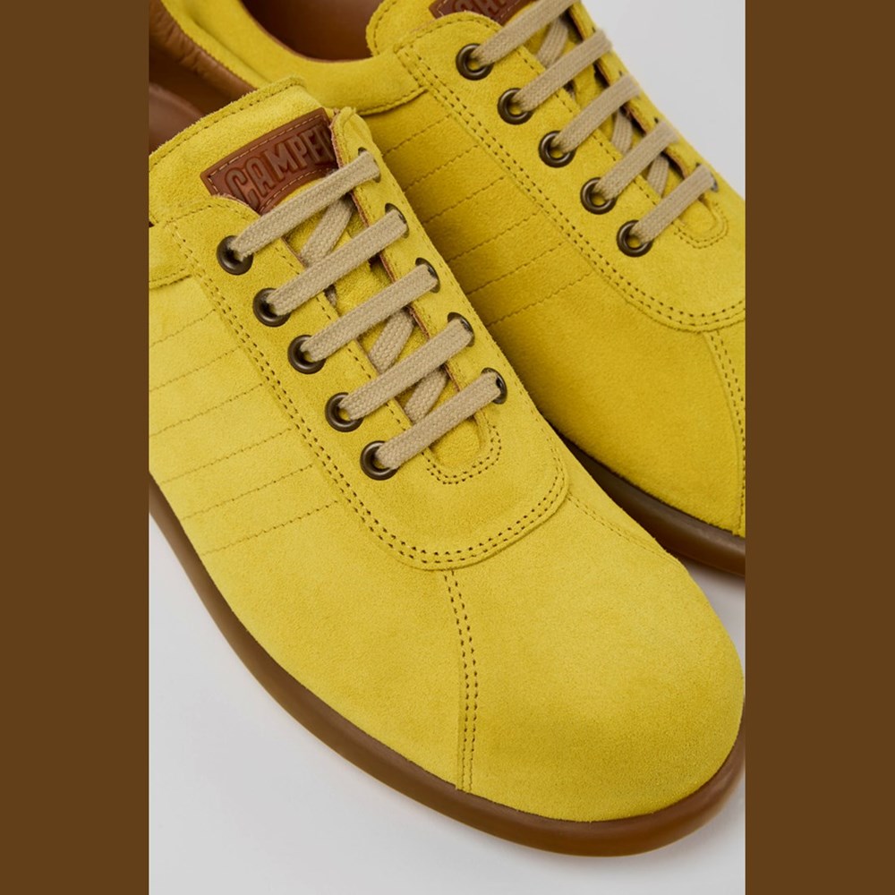 Baskets Camper Pelotas Homme Jaune | KI0589624