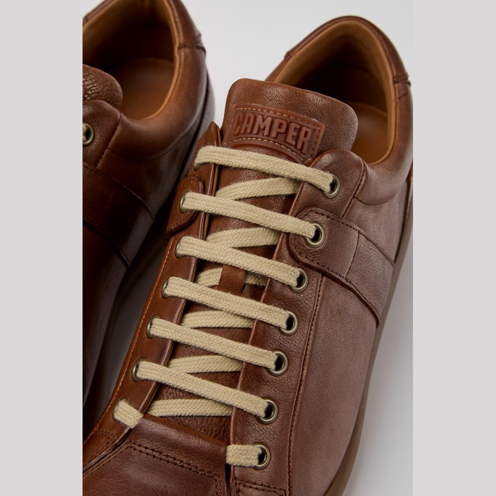 Baskets Camper Pelotas Homme Marron | HK9806241