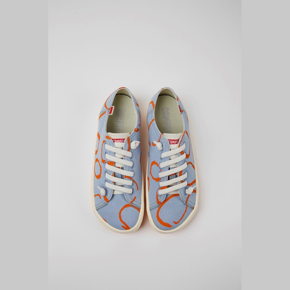 Baskets Camper Peu Rambla Femme Bleu | NZ3809761