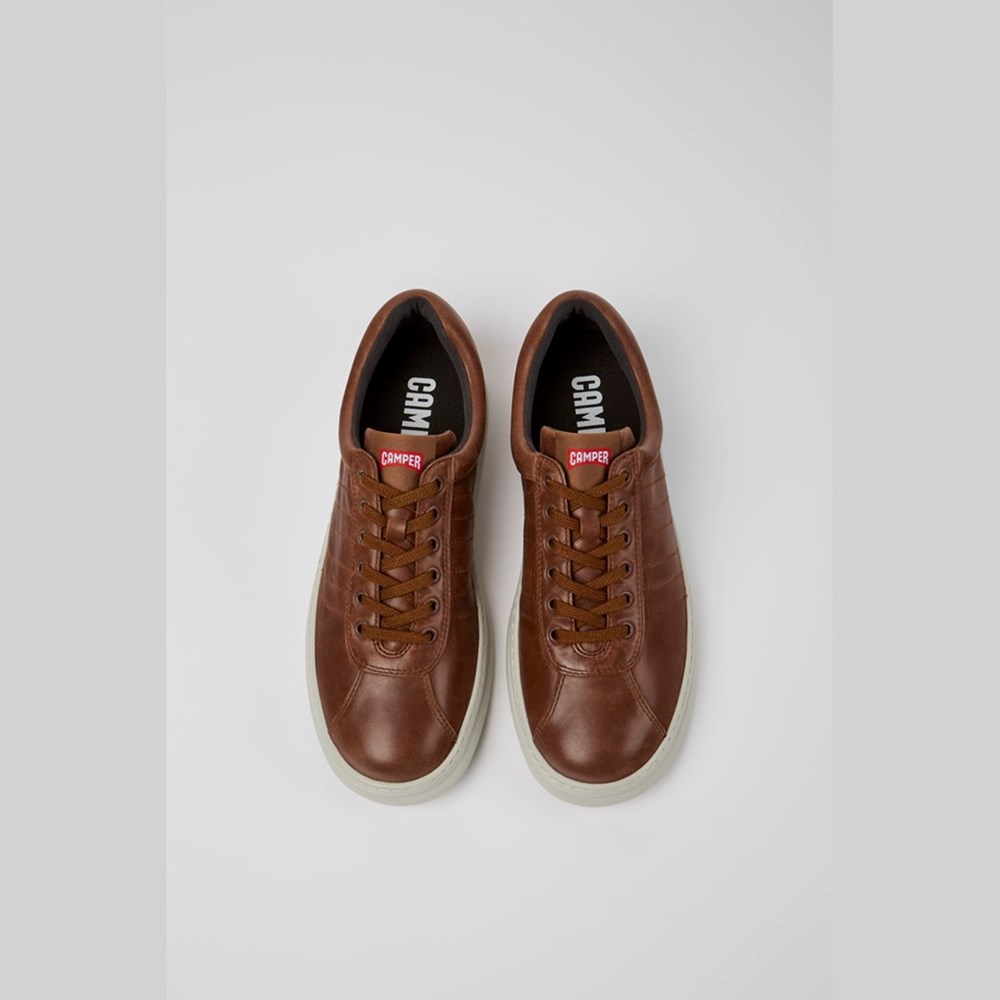 Baskets Camper Runner Homme Marron | SB7023895