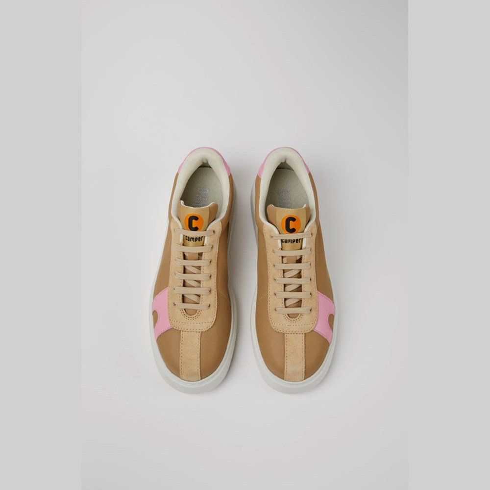 Baskets Camper Runner K21 Femme Beige | RL6012534