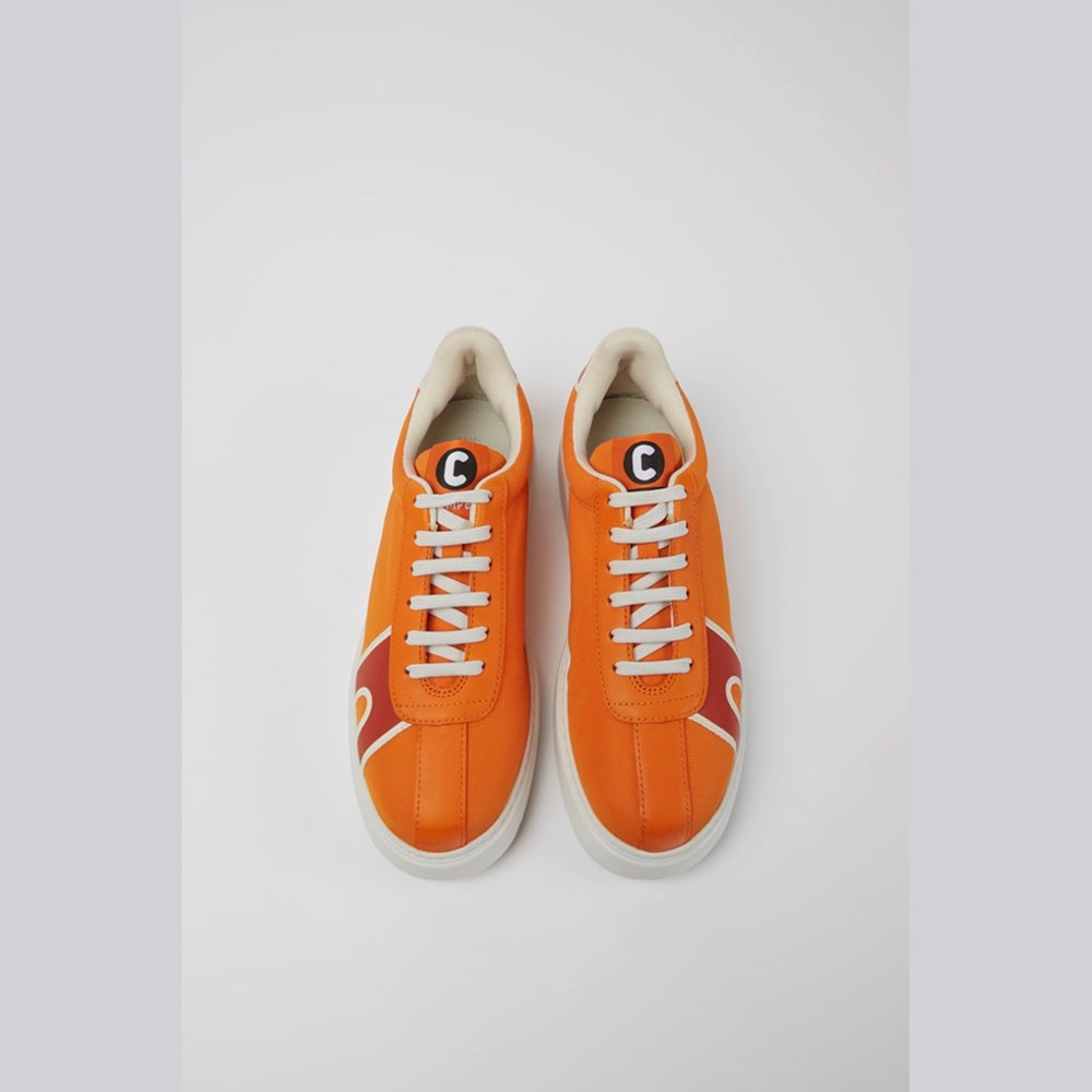 Baskets Camper Runner K21 Femme Orange | UP4130289