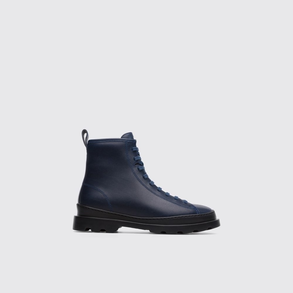 Bottines Camper Brutus Femme Bleu | TE0364578