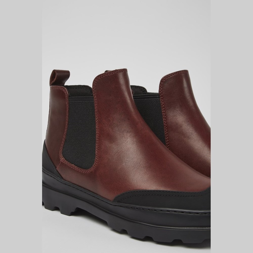 Bottines Camper Brutus Femme Bordeaux | OS1308247