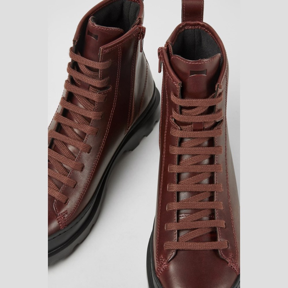 Bottines Camper Brutus Femme Bordeaux | RK4296705