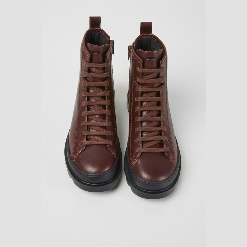 Bottines Camper Brutus Femme Bordeaux | RK4296705