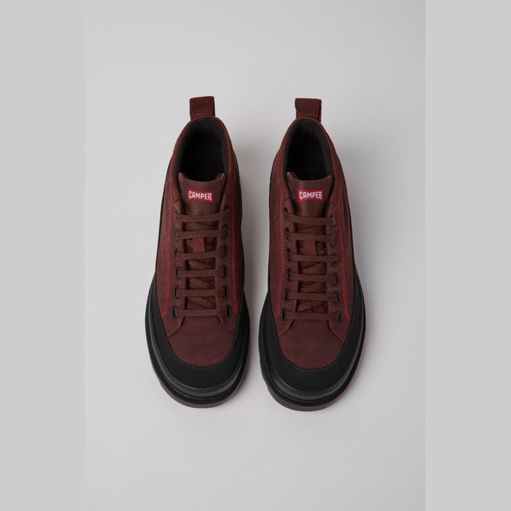 Bottines Camper Brutus Femme Bordeaux | WN7450136