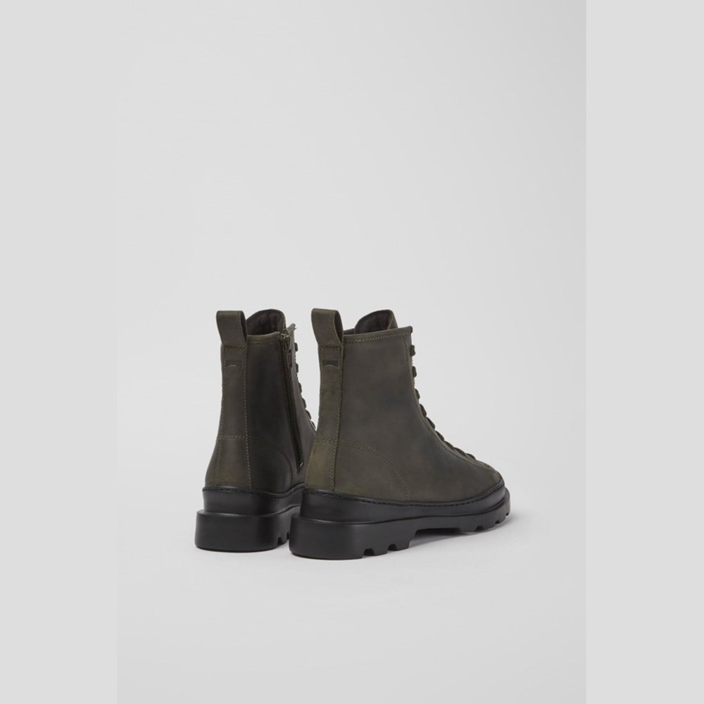 Bottines Camper Brutus Femme Vert | LO6023974