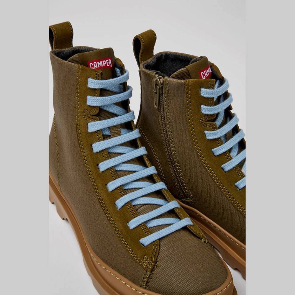 Bottines Camper Brutus Femme Vert | RT7065391