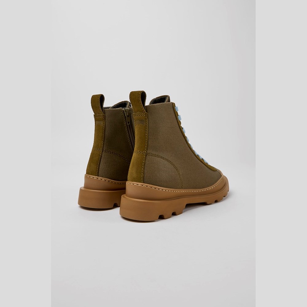 Bottines Camper Brutus Femme Vert | RT7065391