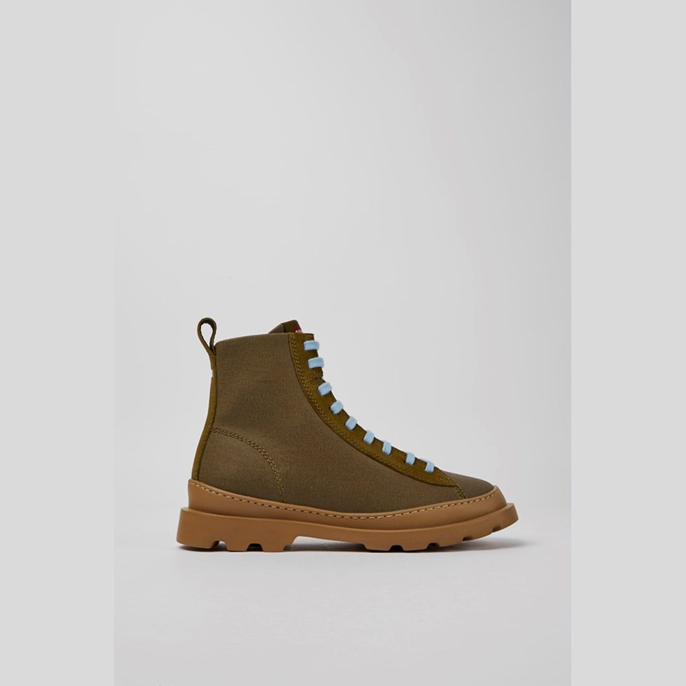 Bottines Camper Brutus Femme Vert | RT7065391