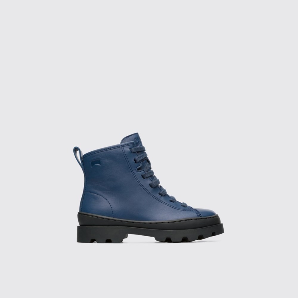 Bottines Camper Brutus Fille Bleu | FL6879051