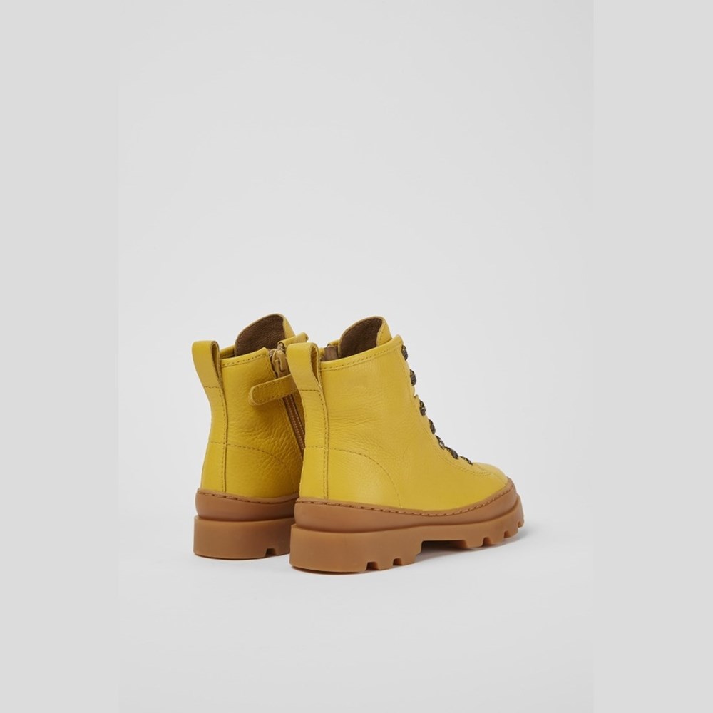 Bottines Camper Brutus Fille Jaune | IC1934560