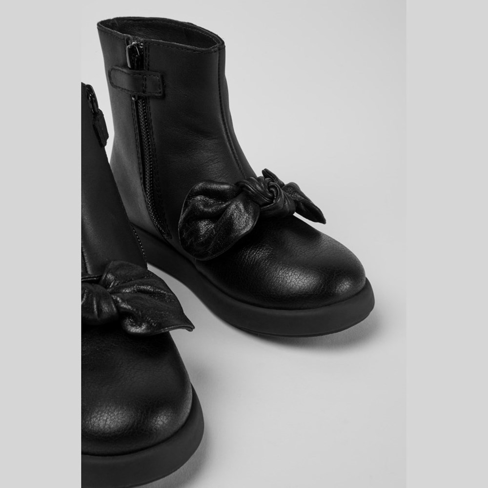 Bottines Camper Duet Fille Noir | AX1920547