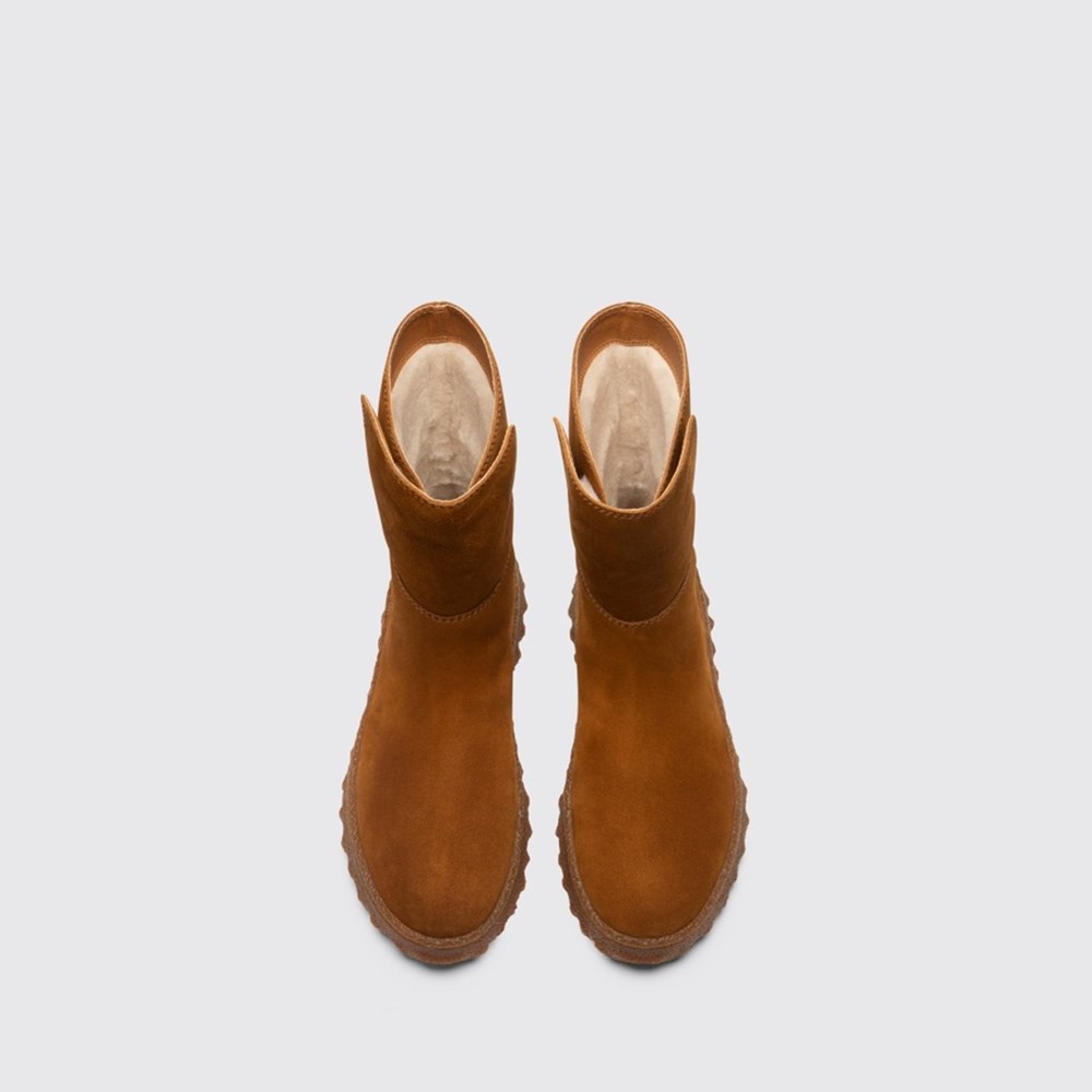 Bottines Camper Ground Femme Marron | MS9126045