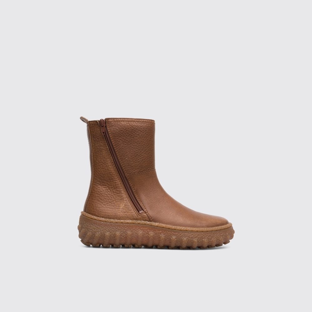 Bottines Camper Ground MICHELIN Femme Marron | ER1308952