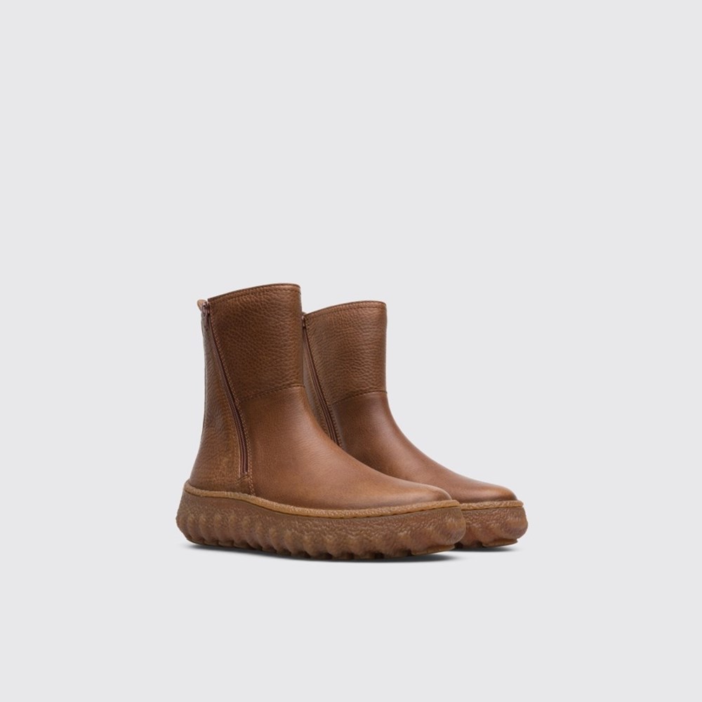 Bottines Camper Ground MICHELIN Femme Marron | ER1308952