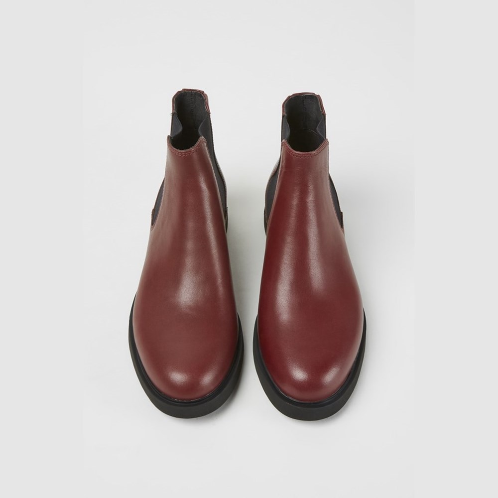 Bottines Camper Iman Femme Bordeaux | NI2963745