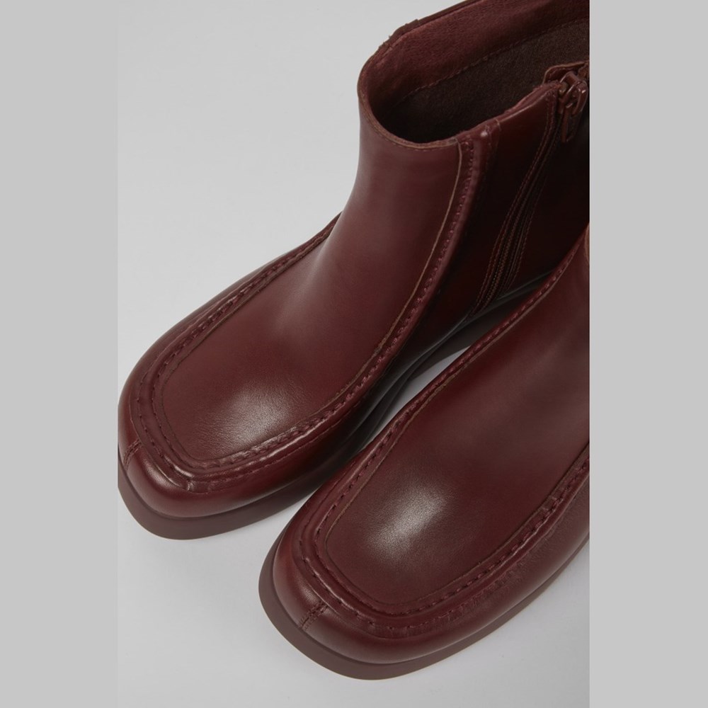 Bottines Camper Kaah Femme Bordeaux | IG6528071