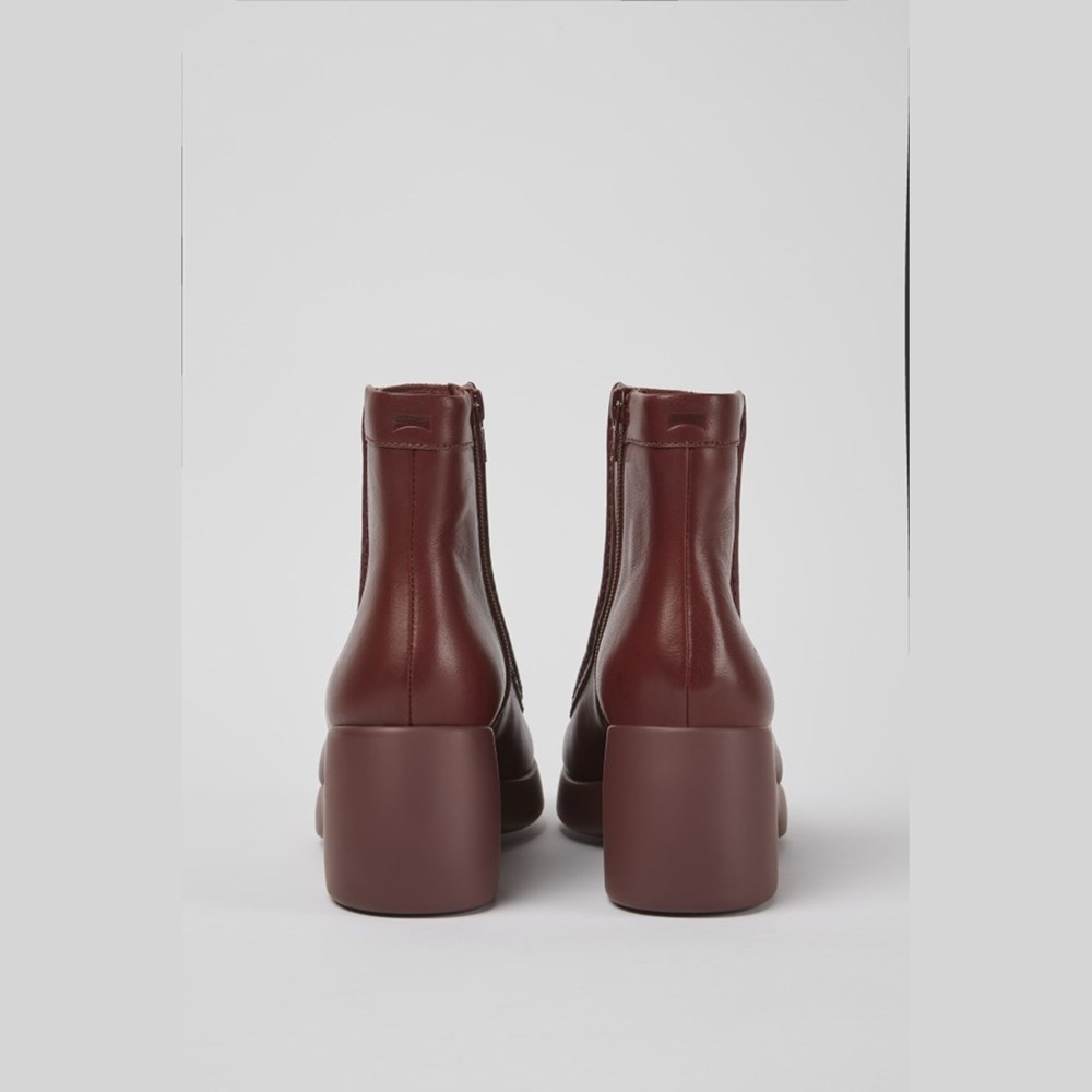 Bottines Camper Kaah Femme Bordeaux | IG6528071