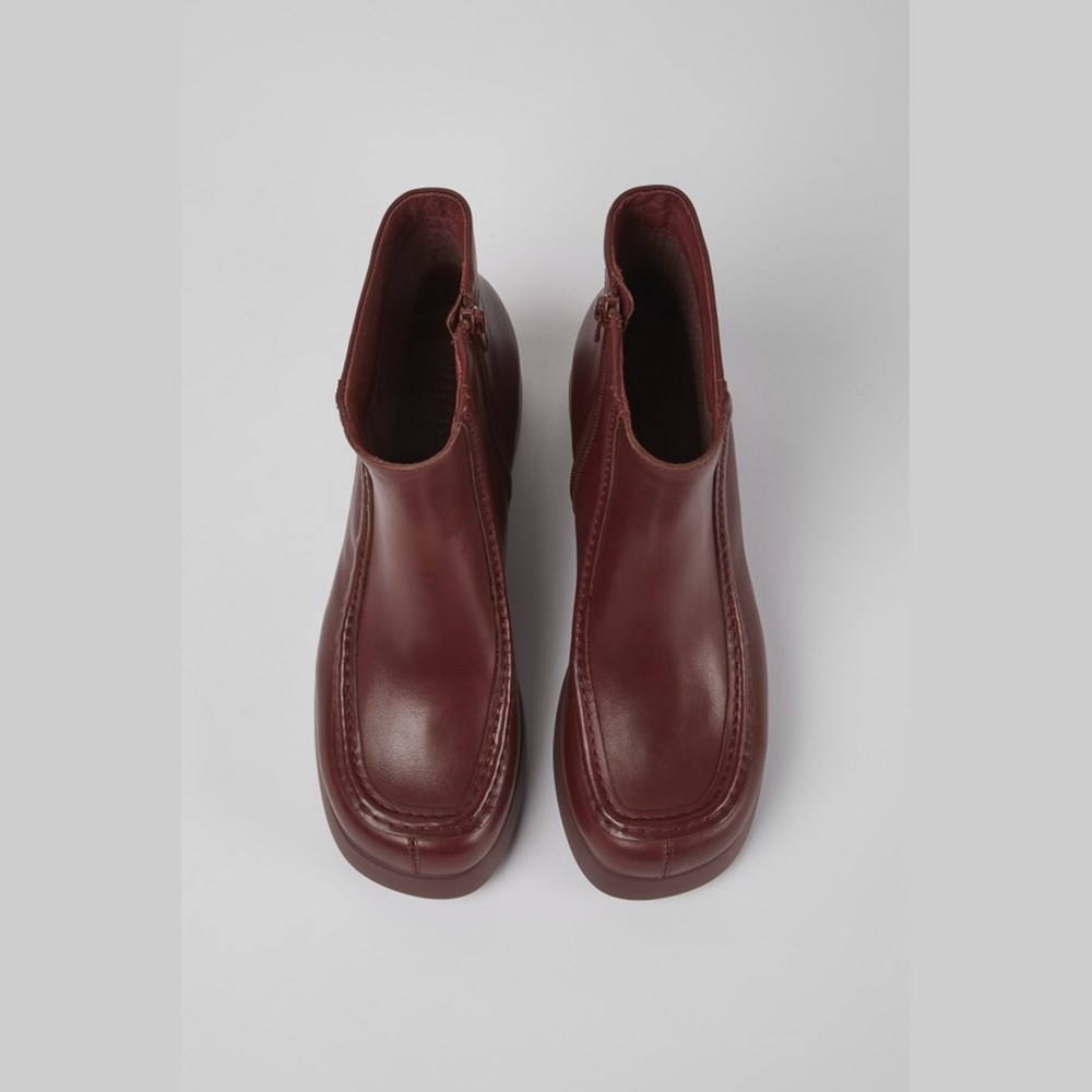 Bottines Camper Kaah Femme Bordeaux | IG6528071