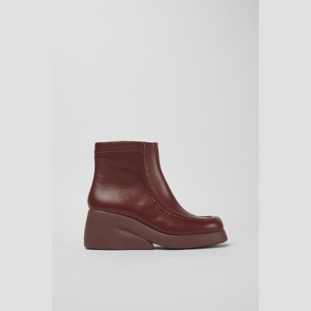 Bottines Camper Kaah Femme Bordeaux | IG6528071