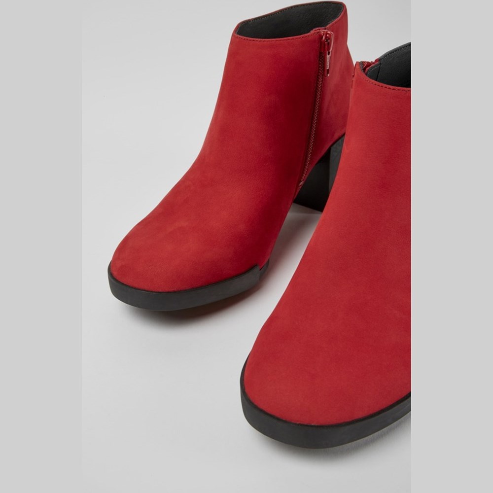 Bottines Camper Lotta Femme Rouge | QC8073519