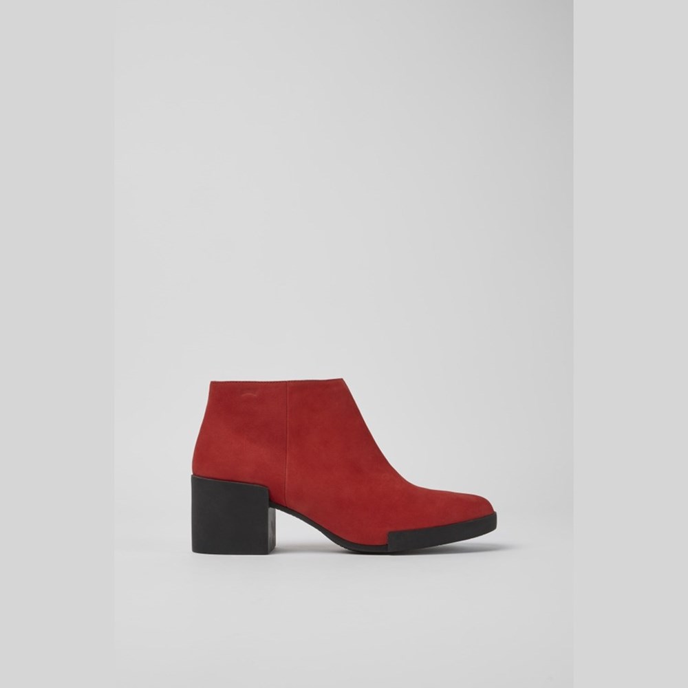 Bottines Camper Lotta Femme Rouge | QC8073519