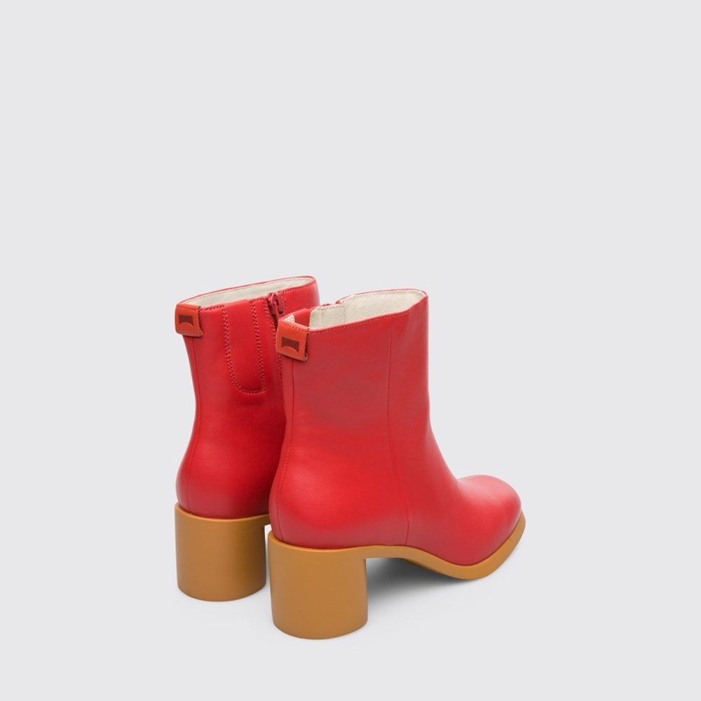 Bottines Camper Meda Femme Rouge | EC3569428