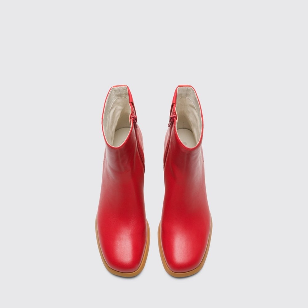 Bottines Camper Meda Femme Rouge | EC3569428