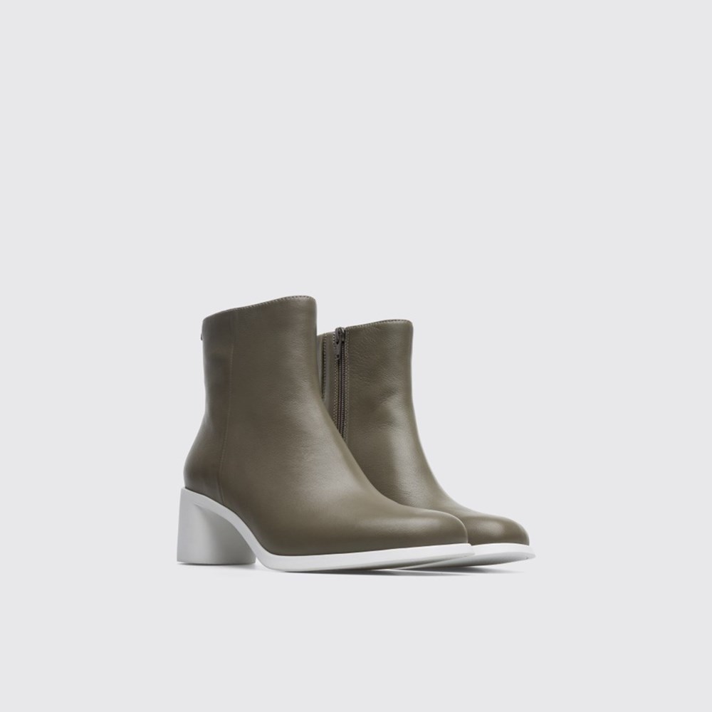 Bottines Camper Meda Femme Vert | DN8279340