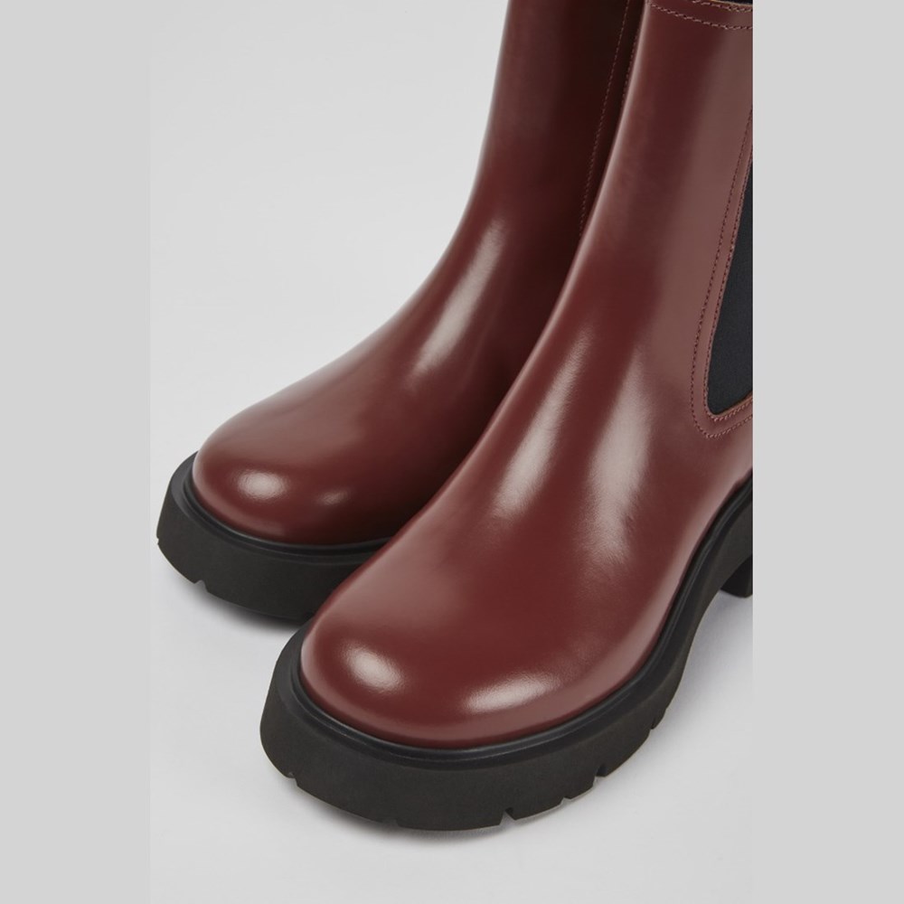 Bottines Camper Milah Femme Bordeaux | WI7820596