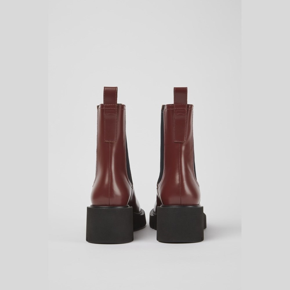 Bottines Camper Milah Femme Bordeaux | WI7820596