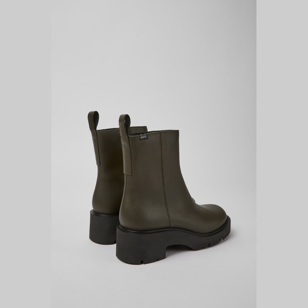 Bottines Camper Milah GORE-TEX Femme Vert | UF7136452